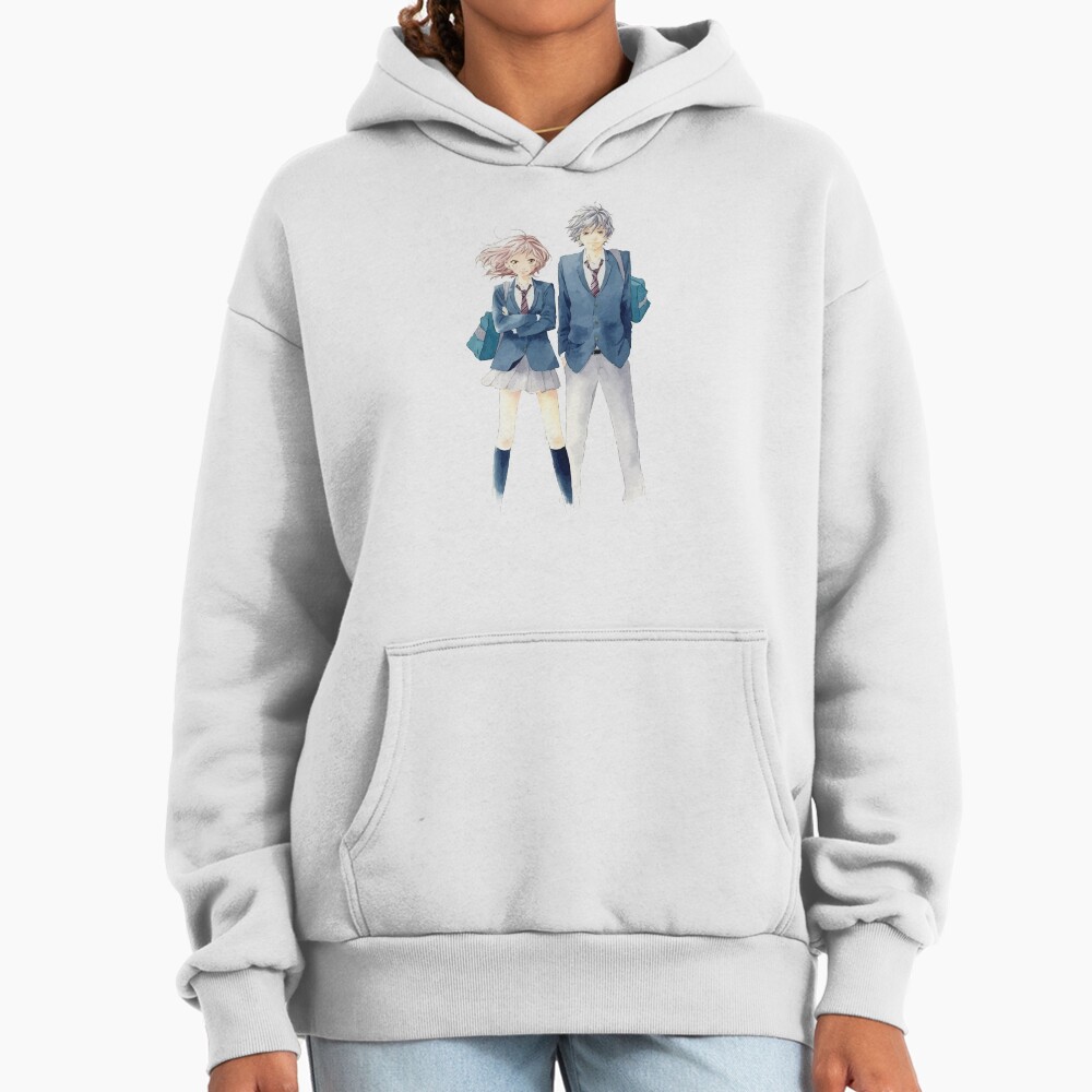 Ao Haru Ride Kou Mabuchi And Futuba Yoshioka Hoodie