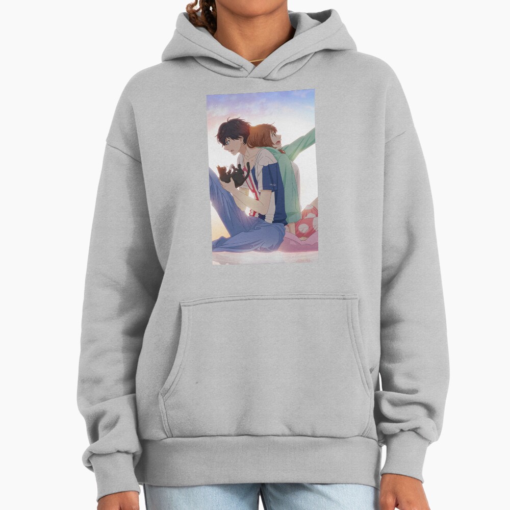 Ao Haru Ride Blue Spring Ride With Cat Hoodie - Image 4