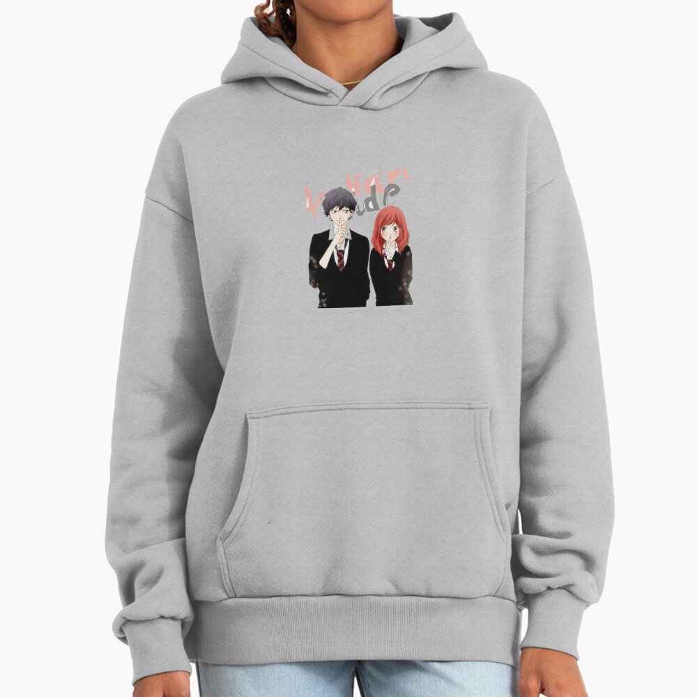 Anime Ao Haru Ride Blue Spring Ride Futaba And Kou Hoodie - Image 4