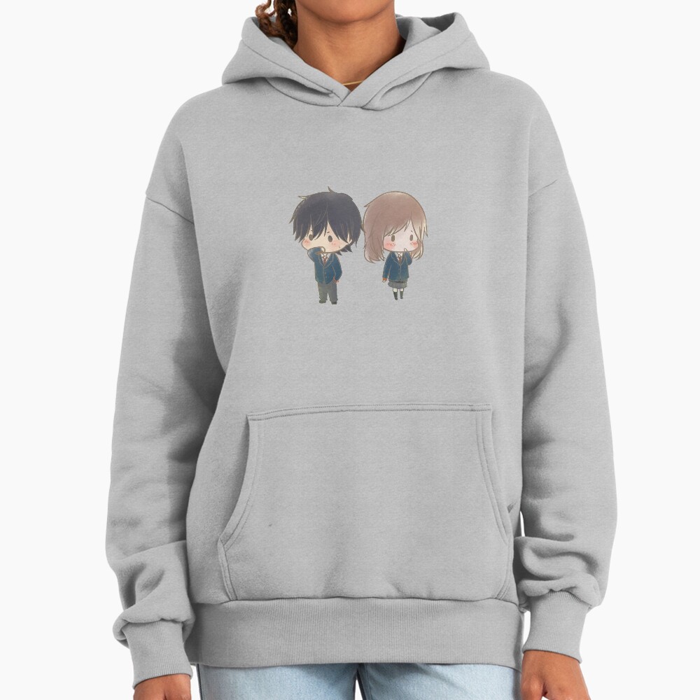 Ao Haru Ride Blue Spring Ride Chibi Romantic Hoodie - Image 4