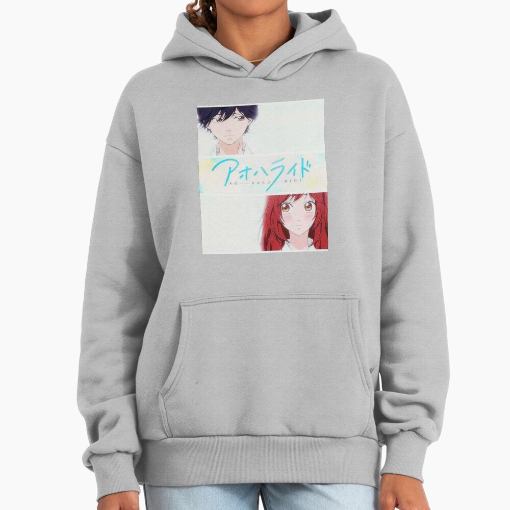 Ao Haru Ride Blue Spring Ride Cute Hoodie - Image 4