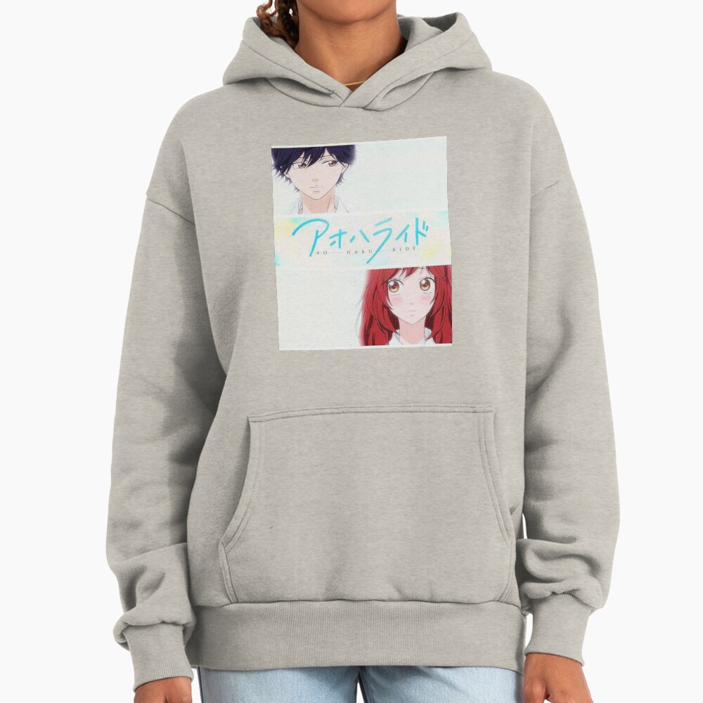 Ao Haru Ride Blue Spring Ride Cute Hoodie - Image 3