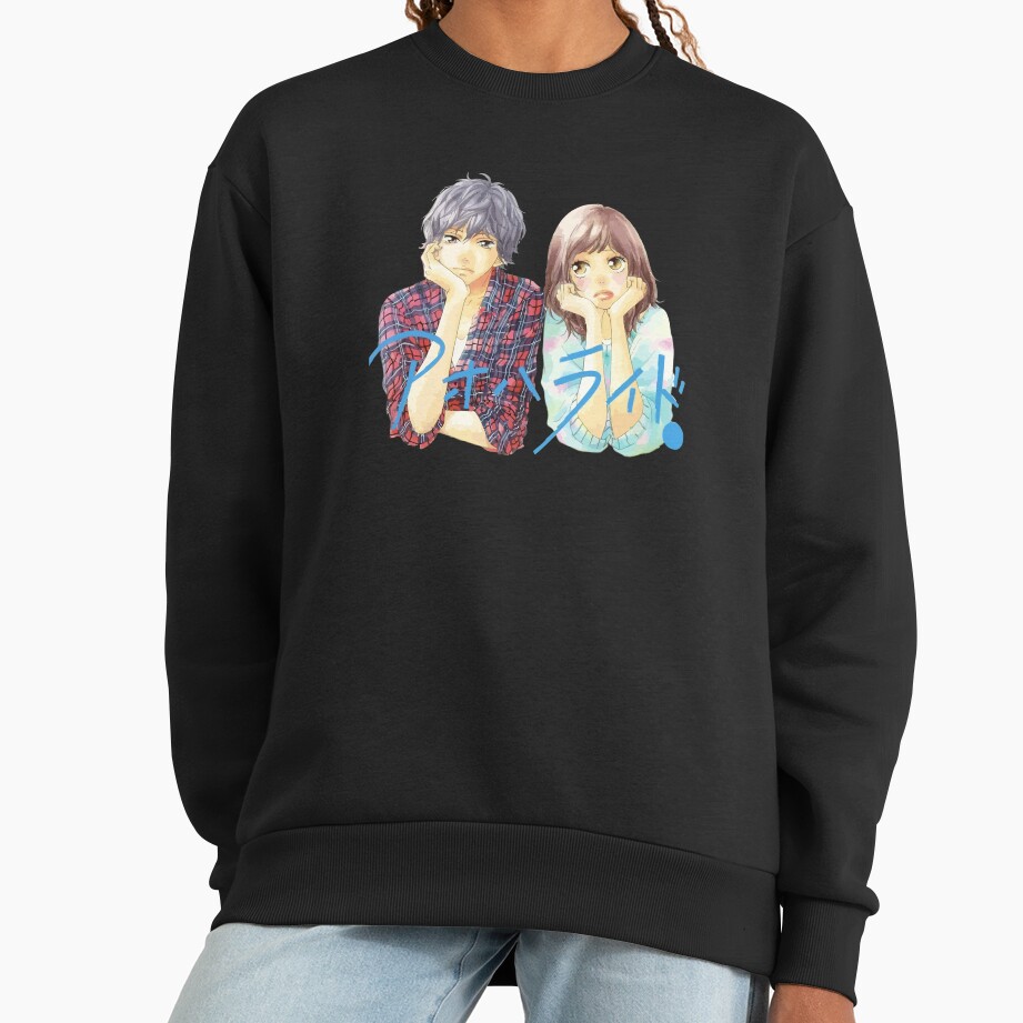 Anime Ao Haru Ride Futuba And Kou Sweatshirt