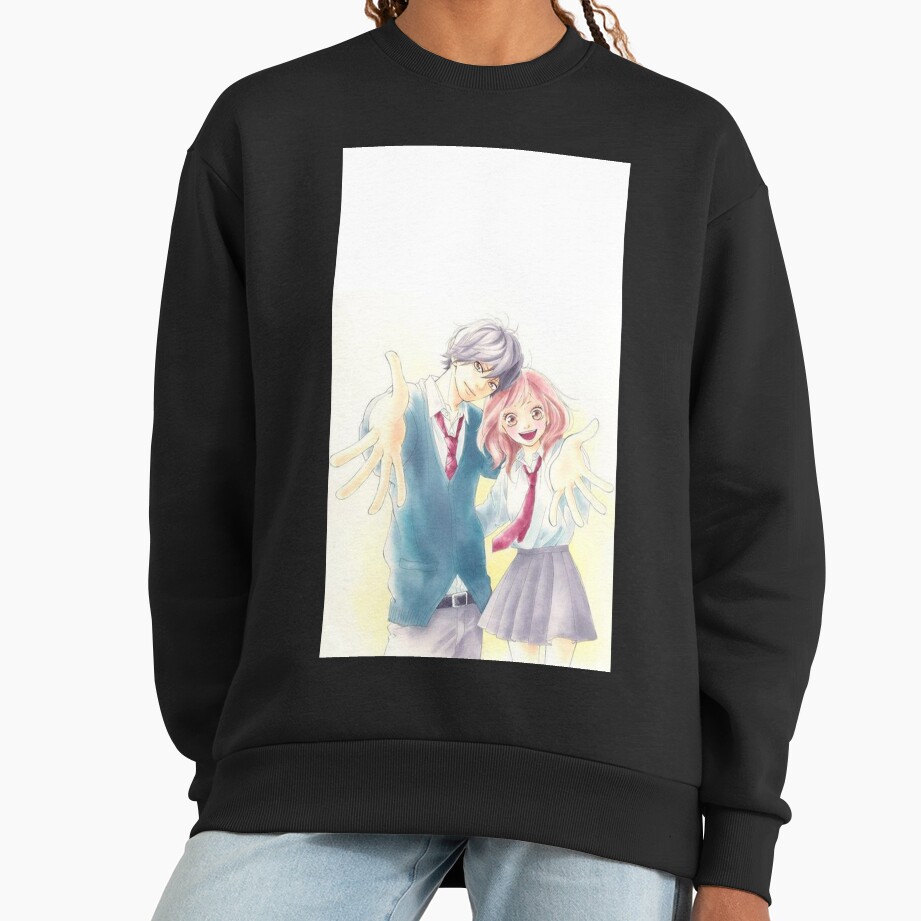 New Design Ao Haru Ride Blue Spring Ride Sweatshirt