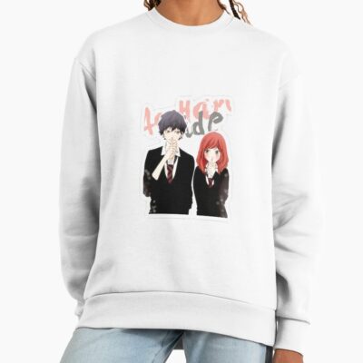 Anime Ao Haru Ride Blue Spring Ride Futaba And Kou Sweatshirt