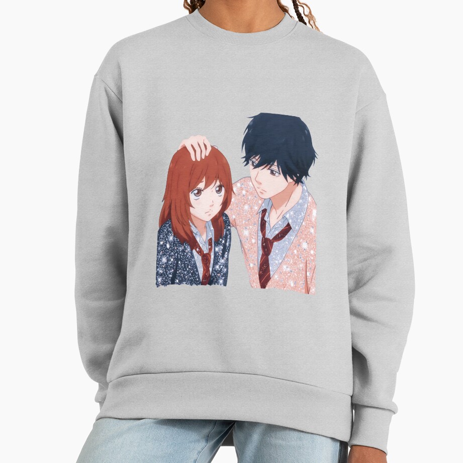 Ao Haru Ride Futaba Yoshioka And Mabuchi Kou Sweatshirt - Image 4