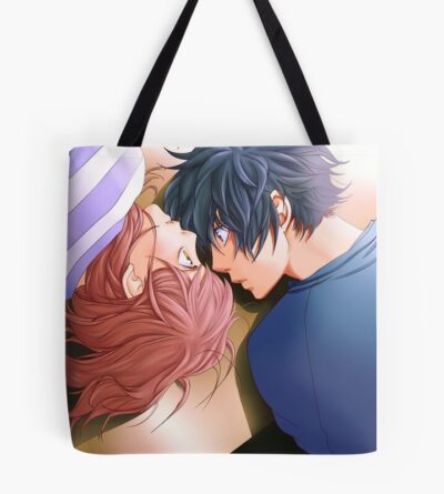 Hot Ao Haru Ride Blue Spring Ride Romantic Tote Bag