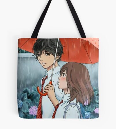 Best Ao Haru Ride Blue Spring Ride Romantic Tote Bag