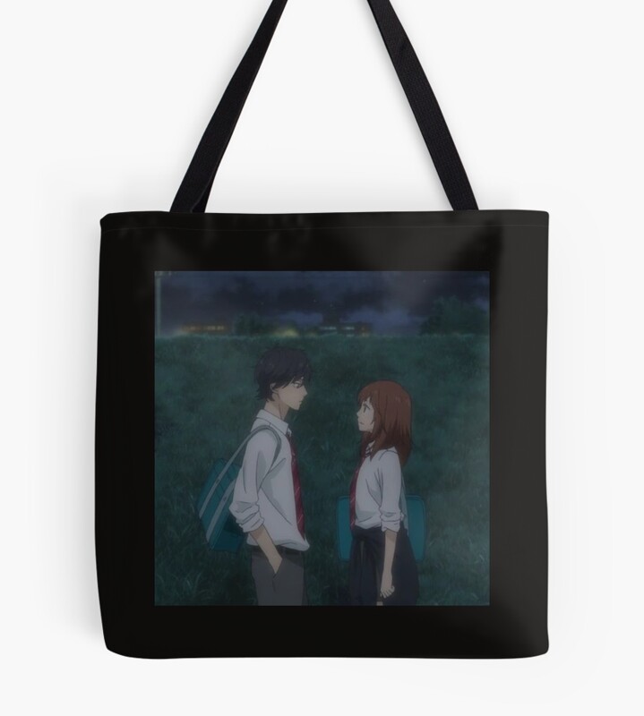 Ao Haru Ride Blue Spring Ride Vintage Tote Bag