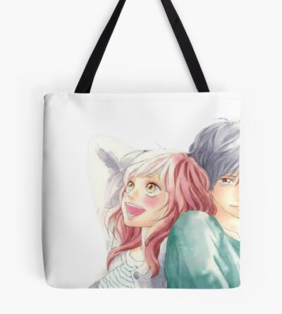 Anime Ao Haru Ride Couple Tote Bag