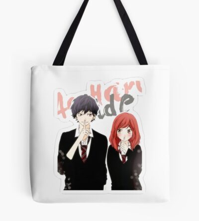 Blue Spring Ride Futaba And Kou Tote Bag