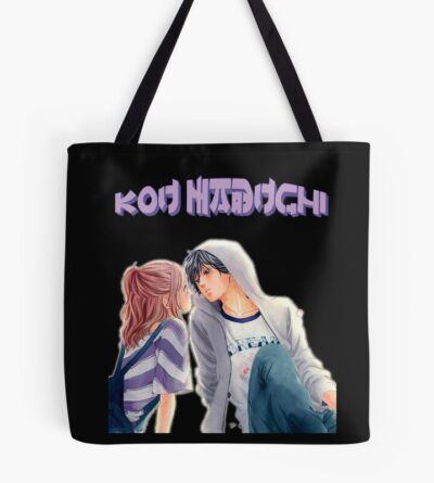 Futaba Yoshioka And Kou Mabuchi Anime Ao Haru Ride Tote Bag