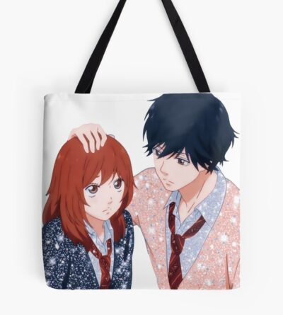 Anime Ao Haru Ride Futaba And Kou Tote Bag