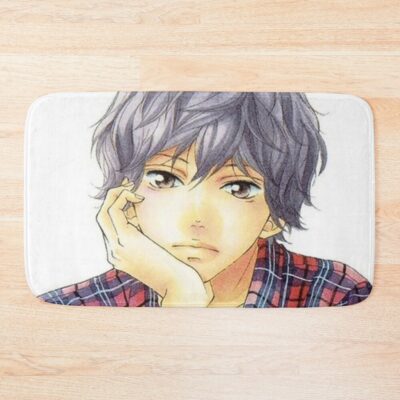 Ao Haru Ride Blue Spring Ride Mabuchi Kou Bath Mat