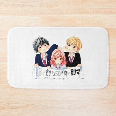 Ao Haru Ride Trio Chibi So Cute Bath Mat