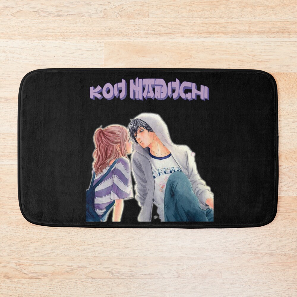 Kou And Futaba Anime Ao Haru Ride Bath Mat