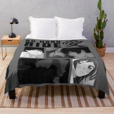 Ao Haru Rida Classic Design Throw Blanket