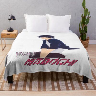 Kou Mabuchi Anime Ao Haru Ride Mang Throw Blanket
