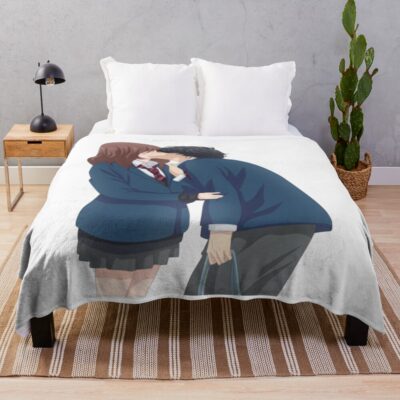Ao Haru Ride Blue Spring Ride Throw Blanket