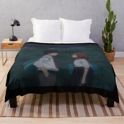 Ao Haru Ride Blue Spring Ride Vintage Throw Blanket