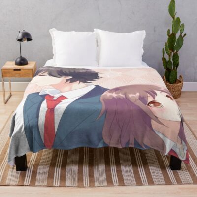 Ao Haru Ride Blue Spring Ride Bassic Throw Blanket