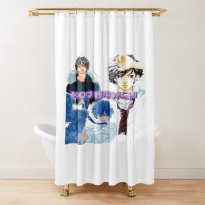 Kou Mabuchi Tshirt Kou Mabuchi Anime Sticker Ao Haru Ride Manga Shower Curtain