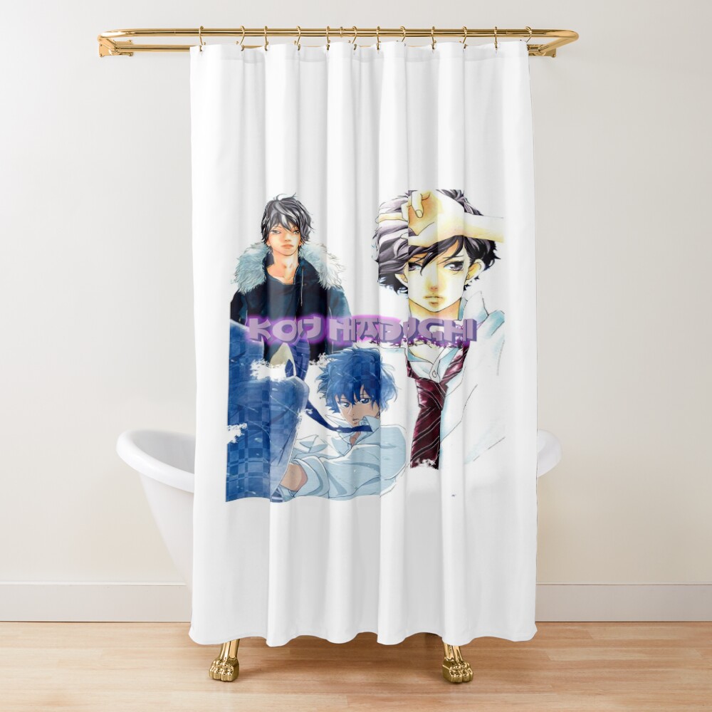 Kou Mabuchi Tshirt Kou Mabuchi Anime Sticker Ao Haru Ride Manga Shower Curtain