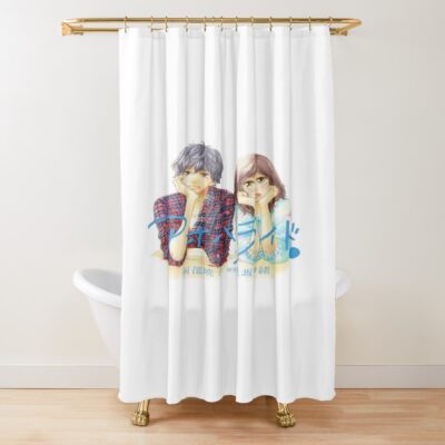 Hot Item Ao Haru Ride Romantic Shower Curtain