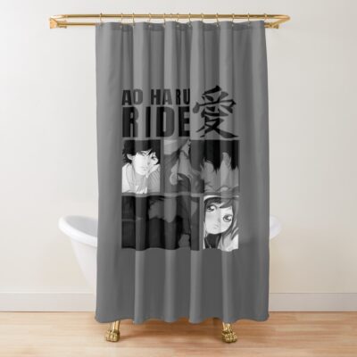 Ao Haru Rida Mabuchi Kou Classic Design Shower Curtain