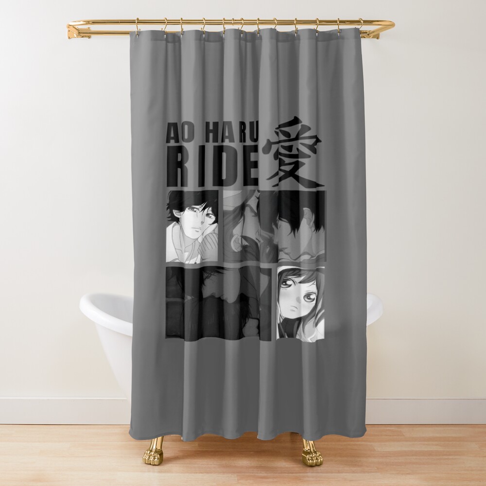 Ao Haru Rida Mabuchi Kou Classic Design Shower Curtain