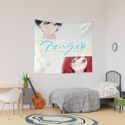 Ao Haru Ride Blue Spring Ride Cute Tapestry