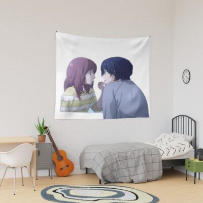 Ao Haru Ride Couple Tapestry