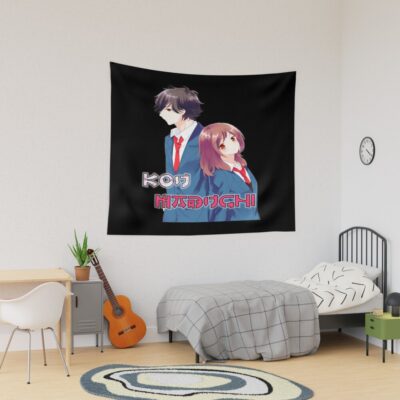Kou Mabuchi And Futaba Yoshioka Blue Spring Ride Manga Tapestry