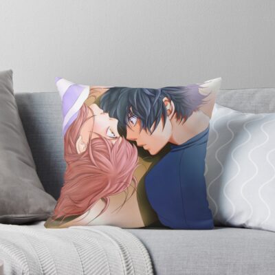 Hot Ao Haru Ride Blue Spring Ride Romantic Throw Pillow