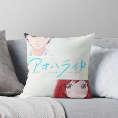 Ao Haru Ride Blue Spring Ride Cute Throw Pillow