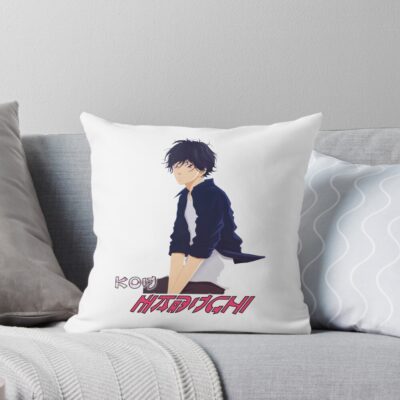 Kou Mabuchi Anime Ao Haru Ride Mang Throw Pillow