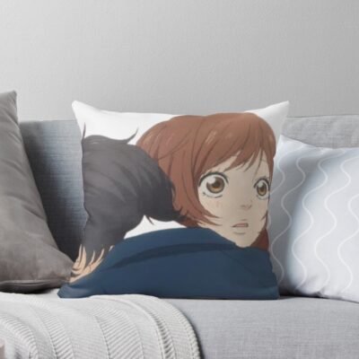 Ao Haru Ride Futaba And Kou Throw Pillow