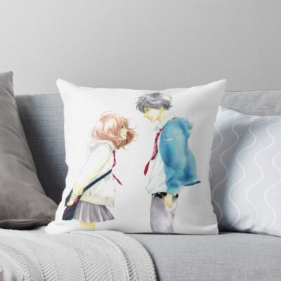 Ao Haru Ride Blue Spring Ride Moment Throw Pillow